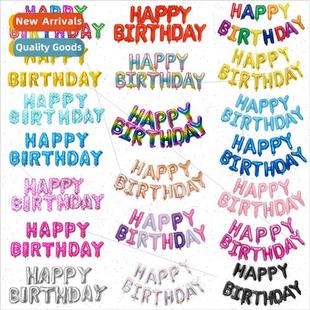 inch childrens letters birthday set happy