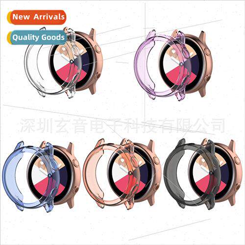 适用 samsung galaxy watch active case solid color TPU anti-f