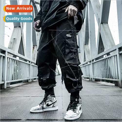 function wind paratrooper pants mens fall and winter loose h