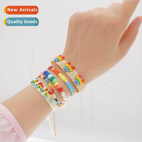 mple fashion natural freshwater pearl beaded bracelet Myuki