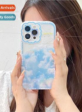 适用 iphone13pro max English clouds apple 12 phone case 11 n
