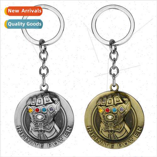 Avengers Metal Keychain Exterminator Infinity Gauntlet Diamo