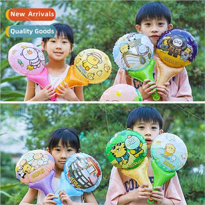 Cartoon handheld balloon baton kindergarten activities decor