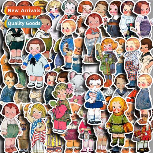 Ins  handbook stickers diy change manor 60 pieces suitcase c