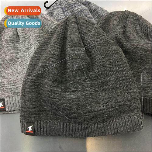 Autumn and winter outdoor cold knitted cap men fashionable v