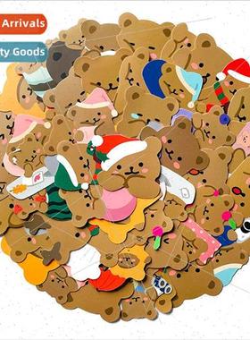 Baking bear 50 pcs of -repeatable stickers cake  hot sale ca