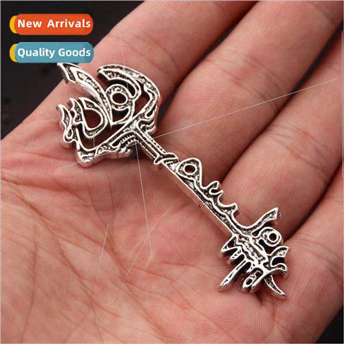 Cthulhu Myth lver Key Pendant Punk Key Pendant