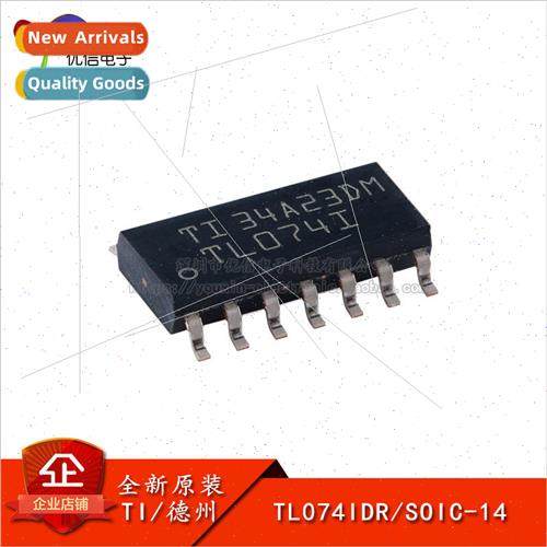 al Genuine SMT TL074IDR SOIC-14 Chip Quad Operational Amplif