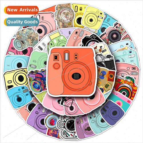 50 Camera  Creative Graffiti Stickers ggage Scooter Tablet C