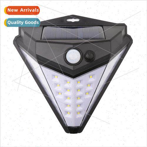 Solar ght LED Body Sensor ght Landscape Patio Diamond Wall g