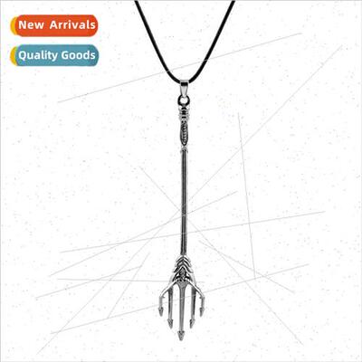 Aquaman Sea King Trident Necklace Aquaman Weapon Arms Model