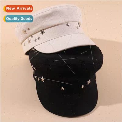 2021 Korea new star flat cap outdoor sunshade fashion hangin