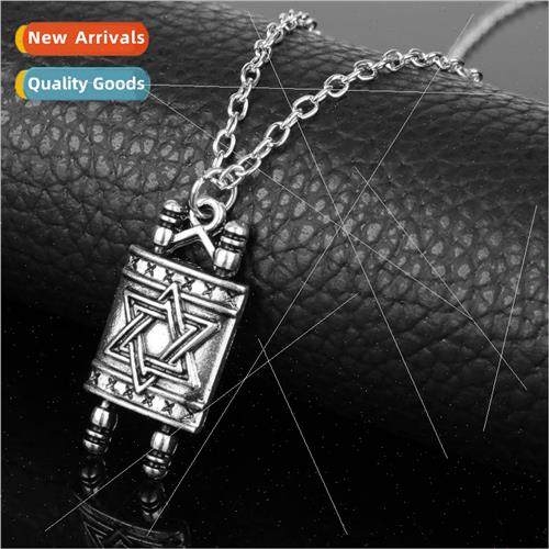 Fashion Retro Nordic Viking x Mansion Pendant Necklace Mens