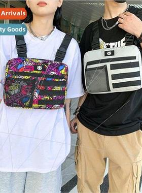 New Korean tactical vest chest bag 2022 new sports leisure w