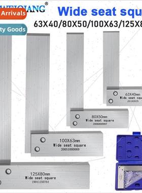Carpentry wide seated L-type angle ruler ruler right angle d