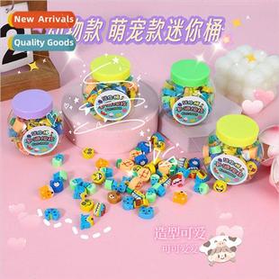 mini eraser creative fruit barrel cartoon grain