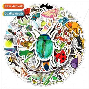 luggage stickers creative insects waterproo cartoon