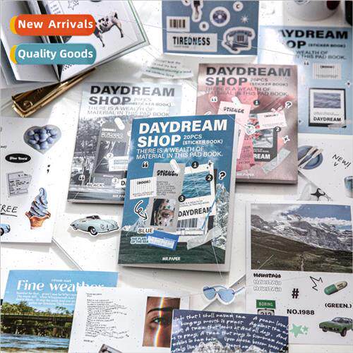 Sticker book Daydream  series ins literary student stickers
