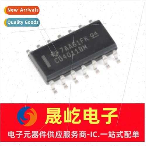 New al CD4011BM96 SOIC-14 CMOS Quad 2-Input & Negative Gate