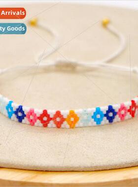 2021 spring and summer  simple wild rainbow geometric type p