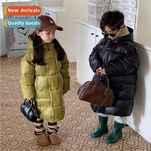 girls jacket the Korean and boys winter down Childrens