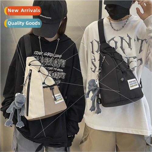 Chest Bag Female 2022 New Fashion Couple Crossbody Cow Print