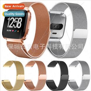 适用 Fitbit Versa 2 Milanese Split Magnetic Stainless Steel