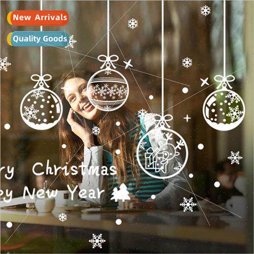 Christmas snowflake wall stickers ABQ6003 Christmas  windows