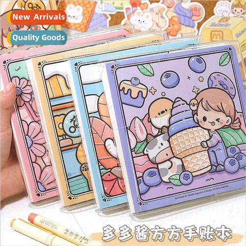 New Dodo Sauce Square Handbook Square Book Girls Cute Loose-