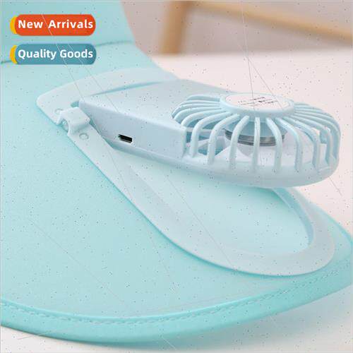 Summer Fan Hat Large UV Hollow Top Sun Hat Travel Outdoor Su