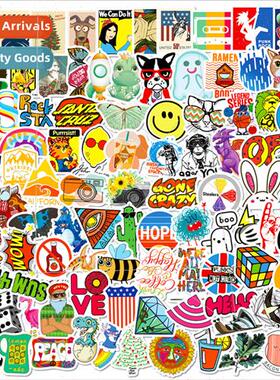 100 small size 4cm small fresh animals mixed graffiti decora