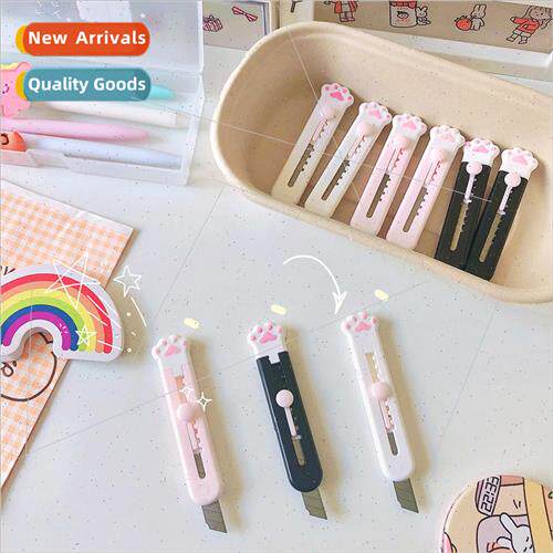 Girl heart cat claw art knife student art small paper cutter