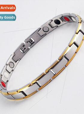 Strong Magnetic Alloy Jewelry Womens Magnet Bracelet Retro C