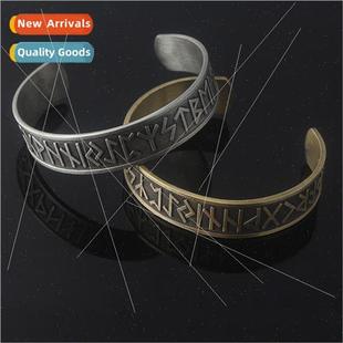 Mens Rune Hand Viking Student Creative Jewelry Giv Bracelet