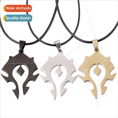 Anime game  tribal alliance stainless steel necklace pendant