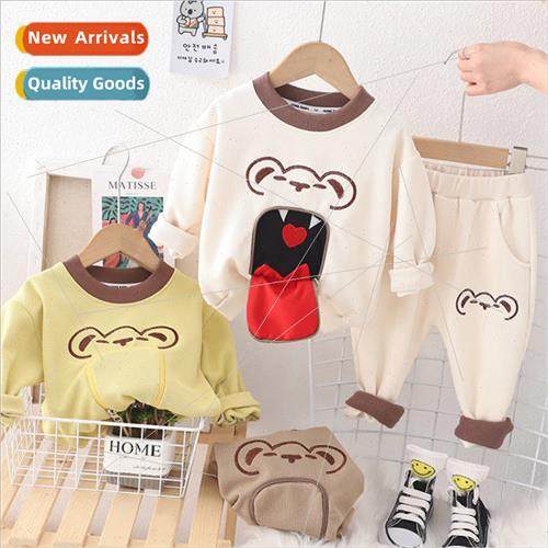 Childrens boys trend spring suit 2023 new 适用eign  baby clo
