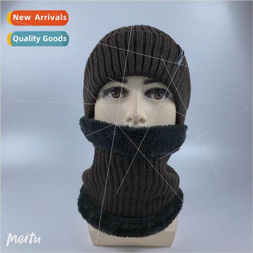 Winter knitted wool cap thickened Korean riding warm cold wi