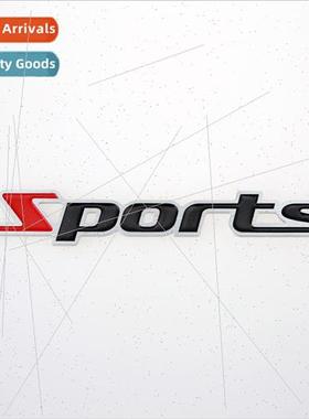 SPORTS Sport Modified Car Emblem 3D three-dimensional modifi