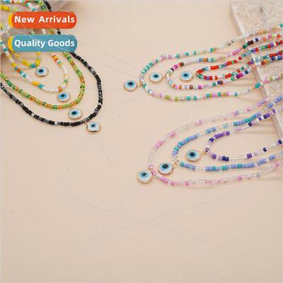 Christmas  Dopamine Wind Colorful Rice Beads Turkish Devils