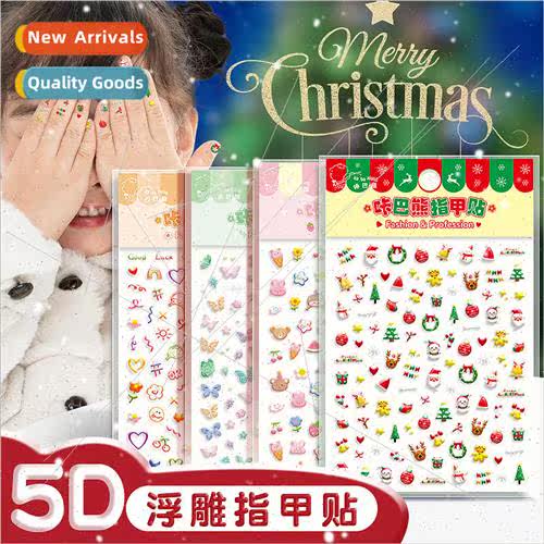 Christmas nail stickers ins decoration small pattern nail st