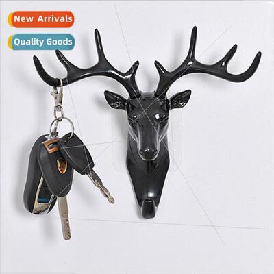 American antler home decor hooks wall shelf wall personalize
