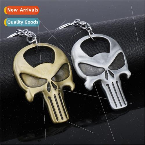 Movie & TV Punisher  Alloy Keychain Skull Bottle Opener Pend