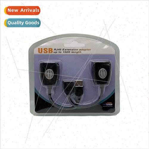 USB to RJ45 Extender 50 meters signal amplifier Network cabl