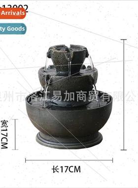 New desktop geometric flowing water generates wealth small f