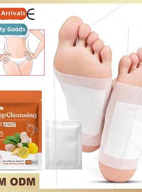 Ginger Foot Patch Bamboo Vinegar Soothing Meridian Relief Ss