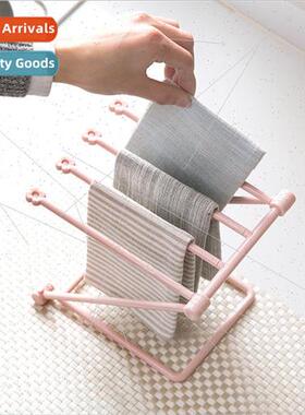 Z Kitchen Rag Rack Dishcloth Towel Bar Hanging Rack Glove Dr