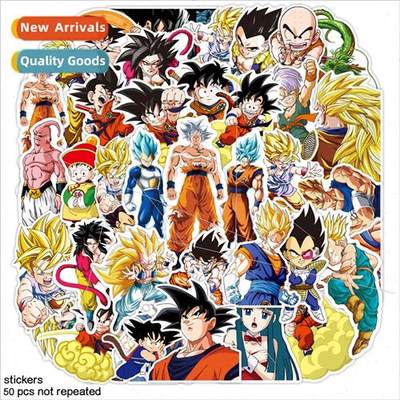 50 Seven Dragon Ball Goku Son Gohan Stickers Anime Cell Phon