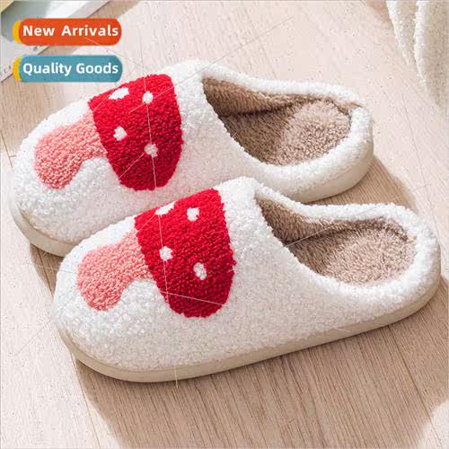 Korean fall and winter men and women couple mushroom cotton