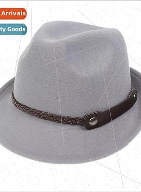 British  autumn and winter hats new retro crimped jazz cap m