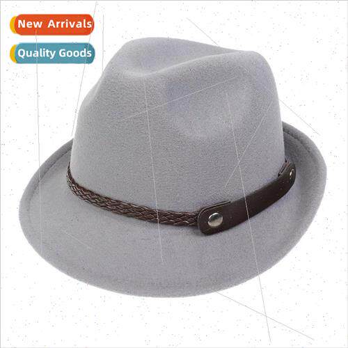 British  autumn and winter hats new retro crimped jazz cap m